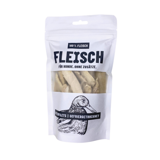 FLEISCH 100% Entenbrustfilet schonend Gefriergetrocknet 50g