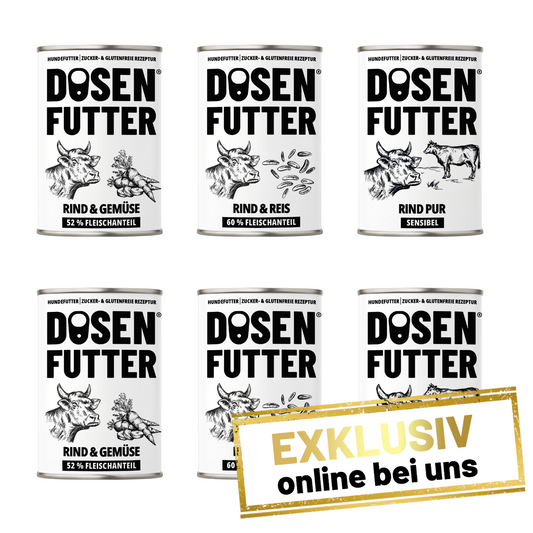 RIND TESTBOX S-M Dosenfutter® 400g