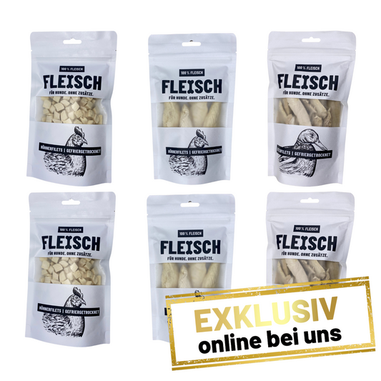 SNACKBOX Gefriergetrocknet 6x 100% FLEISCH