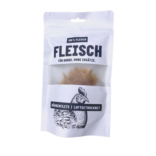 FLEISCH 100% Hühnerbrustfilet schonend Luftgetrocknet 75g