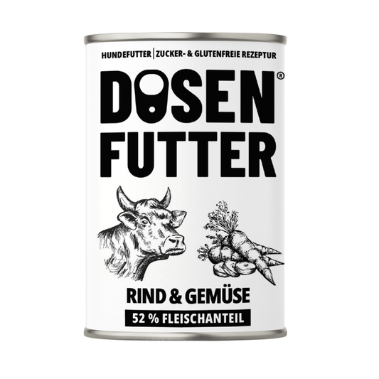 6x Dosenfutter® RIND & GEMÜSE