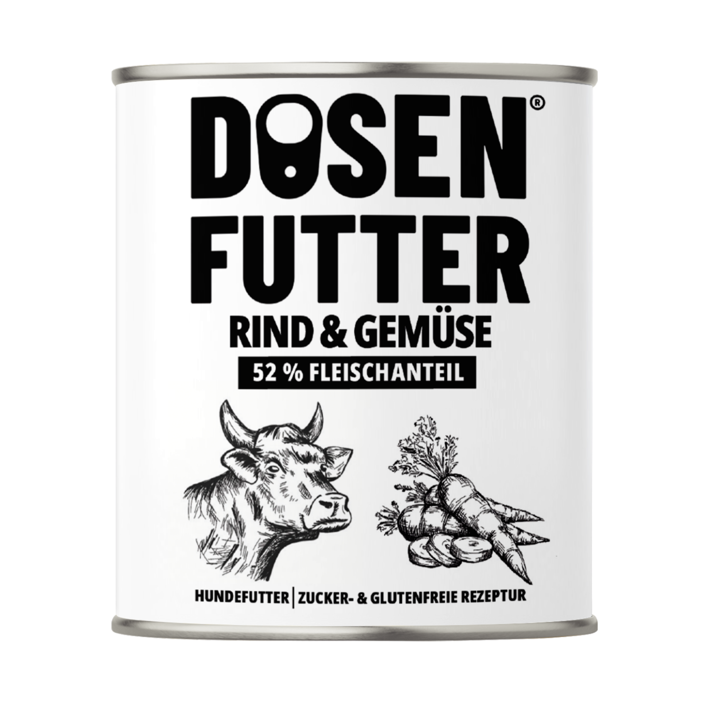 6x Dosenfutter® RIND & GEMÜSE