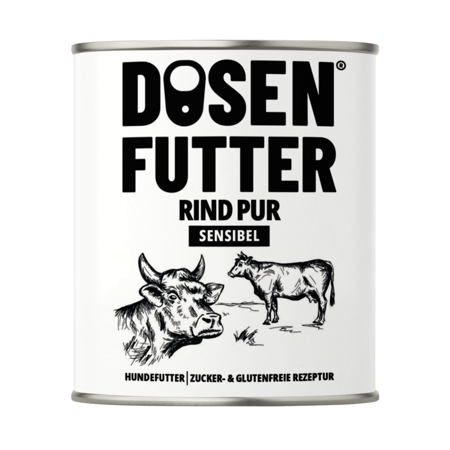 6x Dosenfutter® RIND PUR SENSIBLE