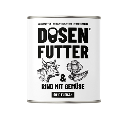 Dosenfutter® TESTBOX 12x800g Nassfutter