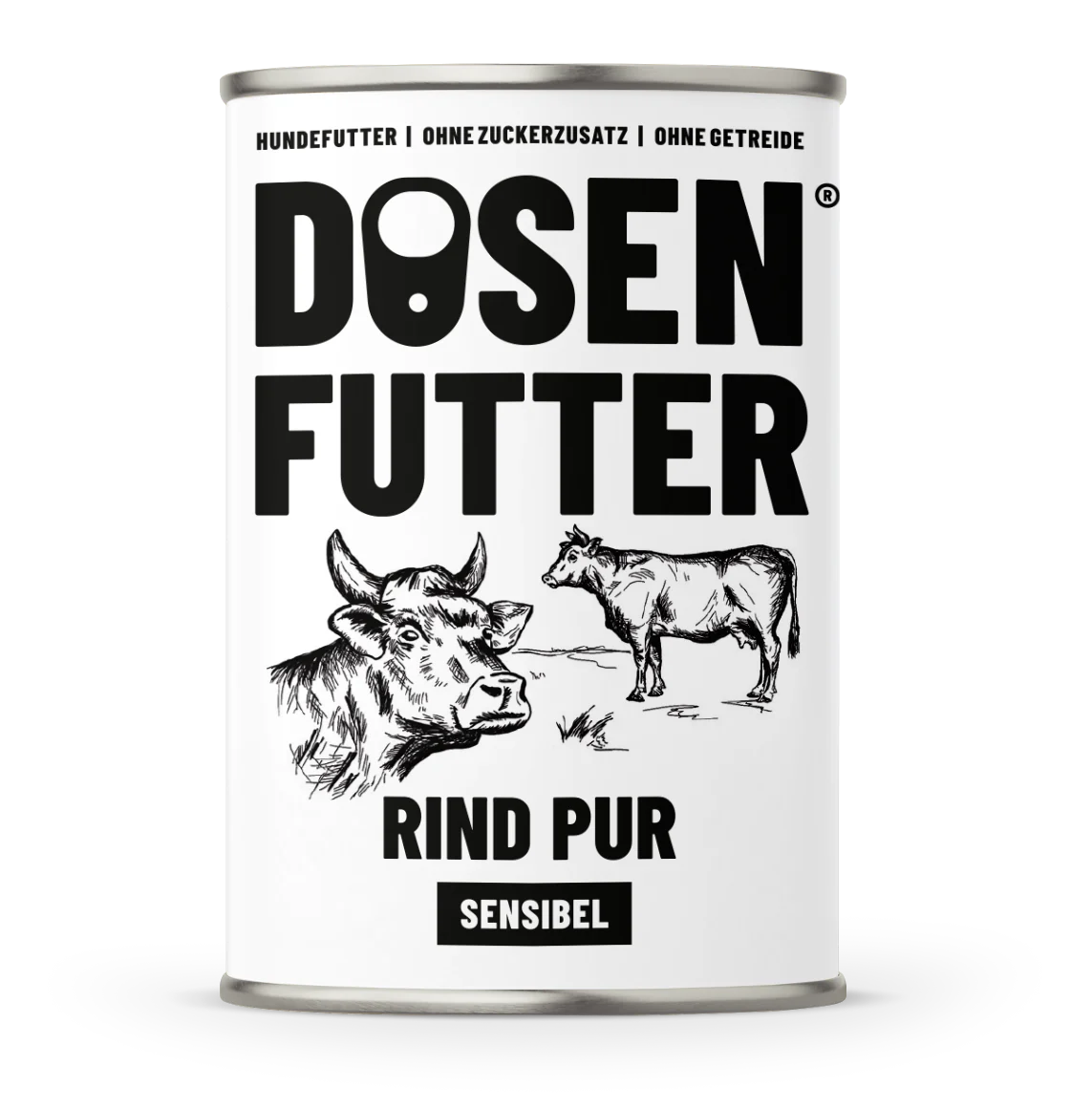 6x Dosenfutter® RIND PUR SENSIBLE 400 g