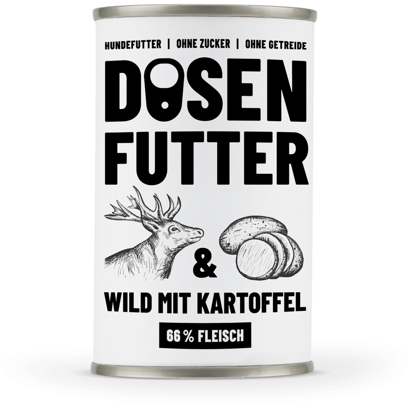 11018 - Dosenfutter® WILD MIT KARTOFFEL 400g