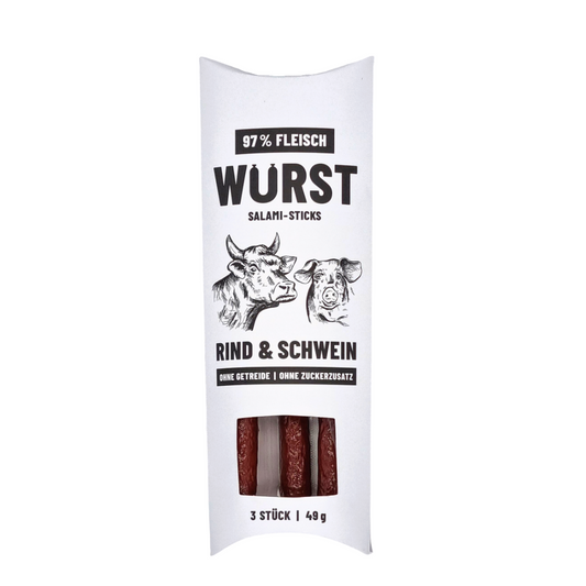12033 - 12 x 49g WURST Salami-Sticks