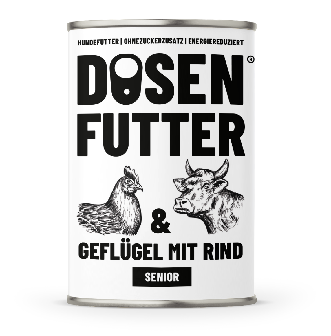11020 - Dosenfutter® SENIOR GEFLÜGEL & RIND 6x400g