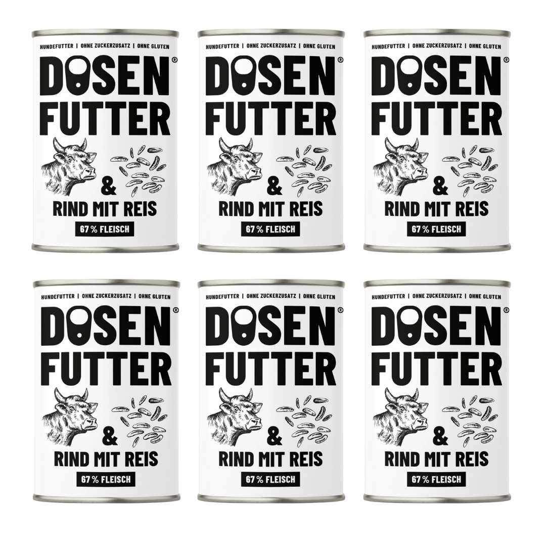 11020 - Dosenfutter® SENIOR GEFLÜGEL & RIND 6x400g